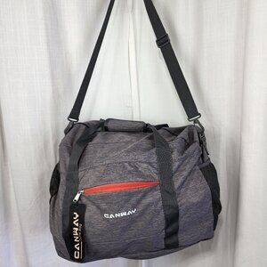 CANWAY 55L Foldable Travel Gray Duffel Bag
